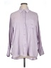 Lane Bryant 100% Polyester Purple Long Sleeve Blouse Size 14 - 16 Plus - photo 1