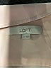 Ann Taylor LOFT 100% Polyester Color Block Ivory Long Sleeve Blouse Size S - photo 7