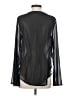 Maurices 100% Polyester Black Long Sleeve Blouse Size S - photo 2
