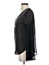Maurices 100% Polyester Black Long Sleeve Blouse Size S - photo 5