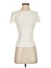 Zara Ivory Short Sleeve Turtleneck Size S - photo 1