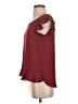 Ann Taylor LOFT 100% Polyester Burgundy Short Sleeve Top Size XS - photo 5