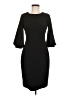 DKNY Solid Black Cocktail Dress Size 6 - photo 1