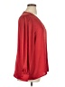 Vince Camuto 100% Polyester Red 3/4 Sleeve Blouse Size XL - photo 4