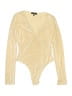 Lulus Yellow Bodysuit Size M - photo 1