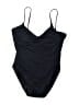 Anne Cole Solid Black One Piece Swimsuit Size 14 - photo 1