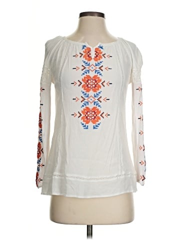 Sundance 3/4 Sleeve Blouse (view 1)