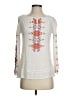 Sundance 100% Rayon White 3/4 Sleeve Blouse Size XS - photo 1