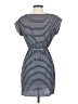 Soprano 100% Polyester Stripes Blue Casual Dress Size XS - photo 2