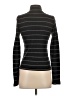 Vince. Stripes Blue Black Turtleneck Sweater Size S - photo 2
