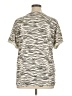 Chaser Animal Print Ivory Short Sleeve Top Size 1X - photo 2