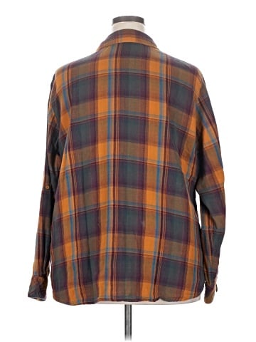 Riders by Lee Long Sleeve Button-Down Shirt (view 2)