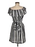 ASOS Stripes Gray Casual Dress Size 8 - photo 2