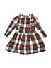 Crewcuts Plaid Gray Dress Size 7 - photo 1