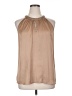 Violet & Claire 100% Polyester Tan Sleeveless Blouse Size XL - photo 1