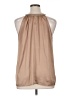 Violet & Claire 100% Polyester Tan Sleeveless Blouse Size XL - photo 2