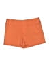Alice + Olivia Solid Orange Shorts Size 2 - photo 1