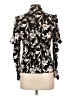 INC International Concepts Black 3/4 Sleeve Blouse Size L - photo 2