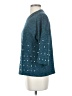 Joy Joy 100% Acrylic Teal 3/4 Sleeve Top Size S - photo 5