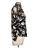 INC International Concepts Black 3/4 Sleeve Blouse Size L - photo 4