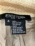 Etcetera 100% Acetate Ivory Jacket Size 4 - photo 6