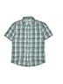 Urban Pipeline Plaid Teal Short Sleeve Button-Down Shirt Size L (kids) - photo 1