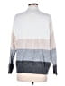 Debut Color Block Gray Pullover Sweater Size M - photo 2