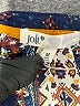 Jolt 100% Polyester Blue 3/4 Sleeve Blouse Size M - photo 7