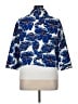 Atmosphere 100% Polyester Print Blue Blazer Size 14 - photo 2