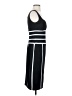 Tadashi Stripes Black Cocktail Dress Size S - photo 4