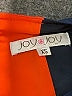 Joy Joy 100% Polyester Color Block Orange Casual Dress Size XS - photo 7