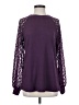 MIHOLL Purple Long Sleeve Top Size S - photo 1