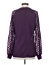MIHOLL Purple Long Sleeve Top Size S - photo 2