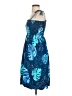 Kai Tropical Blue Cocktail Dress Size S (estimated) - photo 5