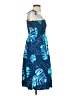 Kai Tropical Blue Cocktail Dress Size S (estimated) - photo 4