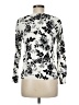 George Floral White Pullover Sweater Size 8 - 10 - photo 2