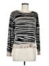 Fate Stripes Silver Pullover Sweater Size M - photo 1