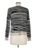 Fate Stripes Silver Pullover Sweater Size M - photo 2