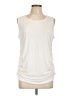 Unbranded Ivory Sleeveless Top Size L - photo 1