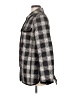 Talbots 100% Polyester Plaid Gray Coat Size M - photo 5
