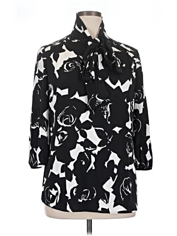 Classiques Entier 3/4 Sleeve Silk Top (view 1)