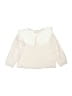 Zara Ivory Long Sleeve Blouse Size 5 - photo 1