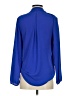 Lilly Pulitzer 100% Polyester Blue Long Sleeve Blouse Size XS - photo 2