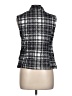 Laura Scott 100% Polyester Gray Vest Size L - photo 2