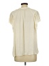 Maison d' Amelie 100% Polyester Ivory Short Sleeve Blouse Size L - photo 2