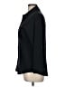 Theory Black 3/4 Sleeve Button-Down Shirt Size M - photo 5