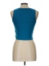 Happily Grey 100% Polyester Teal Tank Top Size L - photo 2