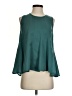 Eri + Ali 100% Polyester Teal Sleeveless Blouse Size S - photo 1