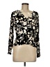 H&M Black Long Sleeve Blouse Size 6 - photo 1