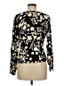 H&M Black Long Sleeve Blouse Size 6 - photo 2